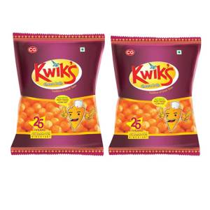 CG Kwiks Cheese Balls 60Gm( pack of 2)