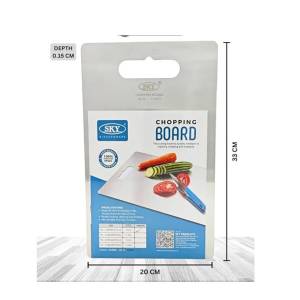 Sky  Kitchenware Stainless Steel Heavy Kitchen Chopping Board