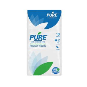 Pure Pocket Tissue (Pack of 2)