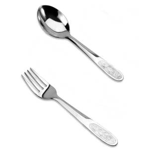 Stainless Steel Dinner Spoon and Fork Set of 6 Pieces