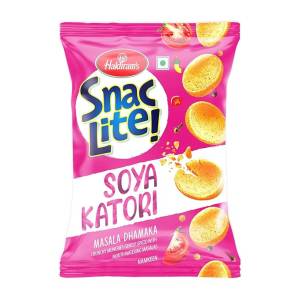 Haldiram's Snac Lite Soya Katori 50Gm (Pack of 2)