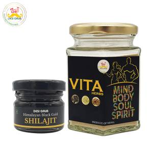 Desi Grub Shilajit 30Gm + Vita Herbs 100Gm