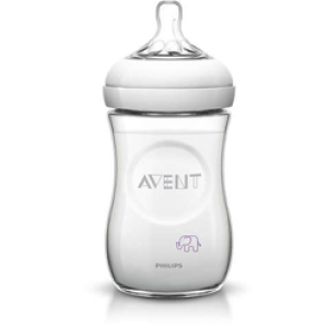 Philips Avent Natural Baby Bottle 9oz/260Ml SCF628/17