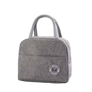Insulated Lunch Bag With Zipper Suitable for Men and Women