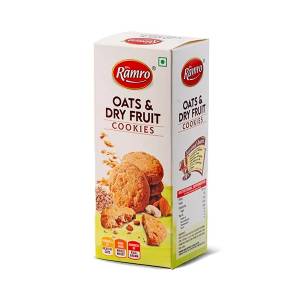 Ramro Oats & Dry Fruit Cookies 120Gm