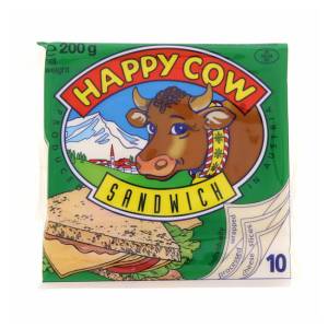 Happy Cow Sandwich Cheese 200Gm (10 Slice)