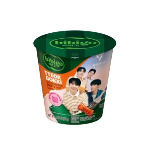 Bibigo Tteokbokki Rice Cakes Sweet & Spicy Cup 125Gm