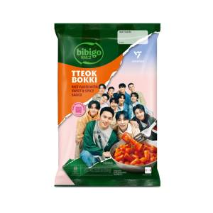 Bibigo Tteokbokki Rice Cakes Sweet & Spicy Pouch 860Gm