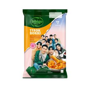 Bibigo Tteokbokki  Rice Cakes Cheese Pouch 360Gm
