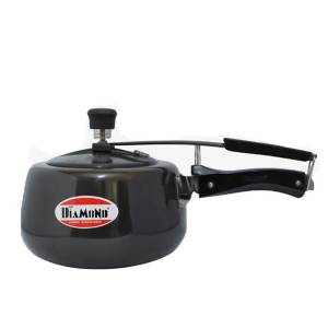 Diamond Hard Anodized Black Cantura Pressure Cooker 5Ltr.