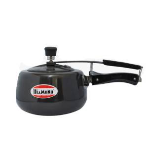 Diamond Hard Anodized Black Cantura Pressure Cooker 2Ltr.