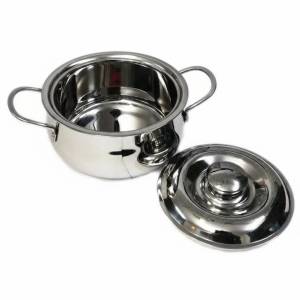 Stainless Steel Premium Royal Handle Casserole Hot Pot 3000Ml