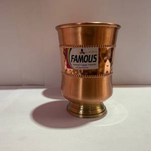 Famous Pure Copper With Brass Stand Glass