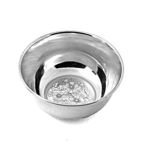 Famous Stainless Steel Lazer Vinod Bowl
