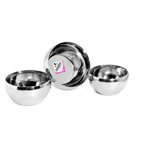 Famous Stainless Steel Orange Design Bowl