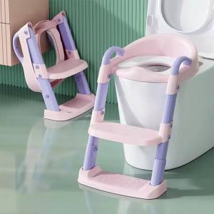 Toilet Seat With Ladder