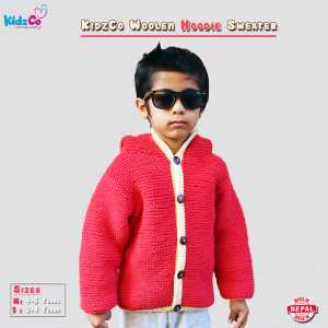 KidzCo Woolen Hoodie Sweater