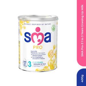 SMA Pro-3 Growing Up Milk 400Gm (1-3 years)