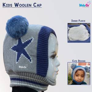 Kids Woolen Cap - 1-5 Years