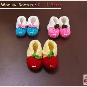 KidzCo Woolen Booties - 0-12 Months