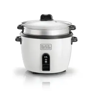 Black+Decker 2.8L Non-Stick Rice Cooker RC2850-B5