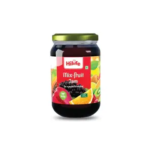 Hilife Mixed Fruit Jam Glass Bottle 500Gm