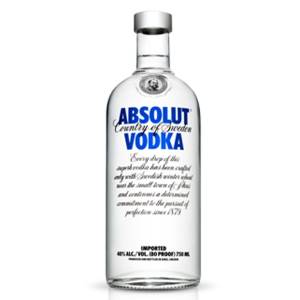 Absolut Blue 750Ml