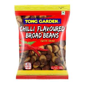 Tong Garden Chilli Flavoured Broad Beans (With Skin) 55Gm
