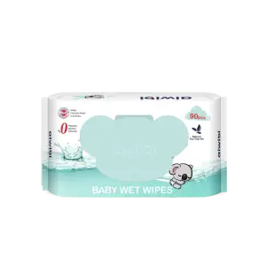 Aiwibi Australian Gentle Soft Tea Tree Oil Baby Wet Wipes 90Pcs