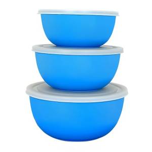 Famous 3Pcs Euro Bowl Set