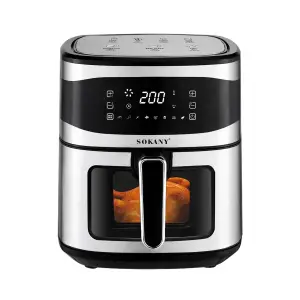 Sokany SK-8.5Ltr. Air Fryer With Adjustable Temperature And Overheating Protection SK-10050