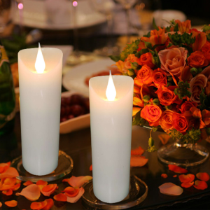 Medium LED Simulation Vela Candle(5318)