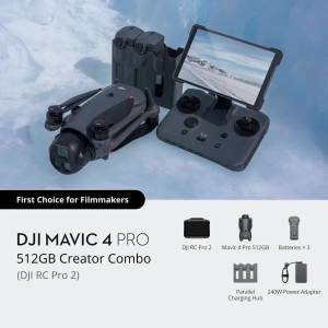 DJI Mavic 4 Pro 512GB Creator Combo - RC Pro 2