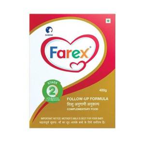 Farex Stage 2 Follow-up Formula Powder 400Gm (6-12 months)