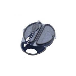 Dr. Brown's Travel Fresh Bowl and Spoon, Dark Blue, 1-Pack , TF046-INTL