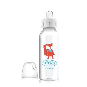 Dr. Brown's Fox 8 Oz/250 Ml Pp N Sippy Spout Bottle, SB81096-P12