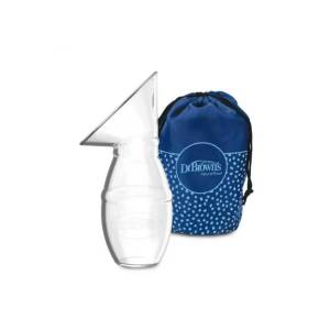 Dr Brown's Silicone One-Piece Breast Pump, Pump and Bag,  BF054-INTL