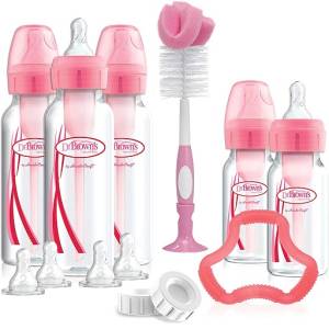 Dr Brown's Options+ Narrow-Neck Bottle Special Pink Edition Gift Set,  SB05305-ESX