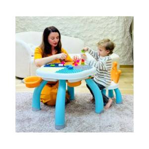 R for Rabbit Little Genius Regal Kids Study Table With Chair(3-7yrs), FNLGRLBM4