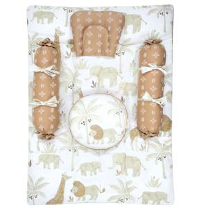 Crane Baby BC-120MS, Crane Baby 5pc Mattress Set - Kendi(0-2 years)