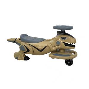 Dinosaur Design Kids Ride-On Wiggle Car