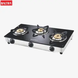 Baltra NEXA Crystal 3 Burner Non-Auto Gas Stove BGS 145