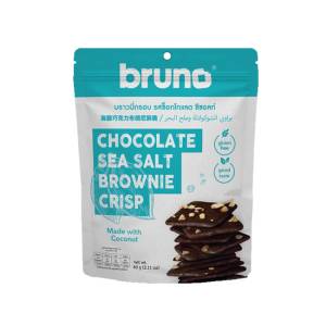 Bruno Chocolate Sea Salt Brownie Crisp  60Gm