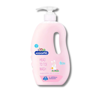Kodomo Head To Toe Wash Pink Hanabaki 800Ml