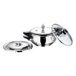 Vinod Stainless Steel Magic Cooker With Induction Base
