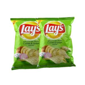 Lays American Style Cream & Onion 41Gm( pack of 2)