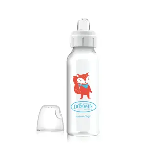 Dr. Brown's Fox 8 Oz/250 Ml Pp N Sippy Spout Bottle, SB81096-P12