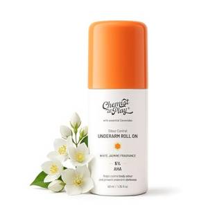 Chemist At Play Under Arm Roll On White Jasmine 40Ml