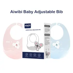 Aiwibi Baby Silicon Adjustable Bib