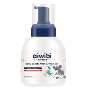 Aiwibi Baby Bubble wash and Shampoo 300Ml
